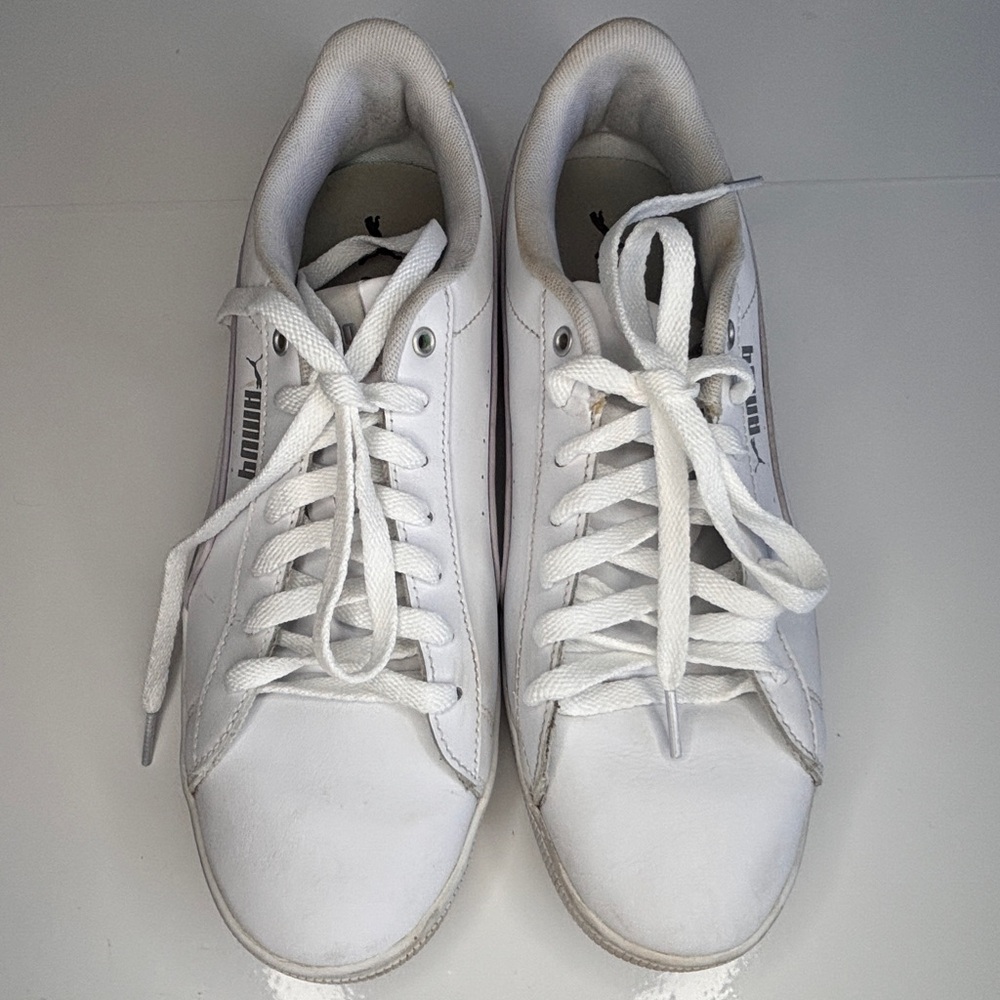 Puma White Athletic Shoes